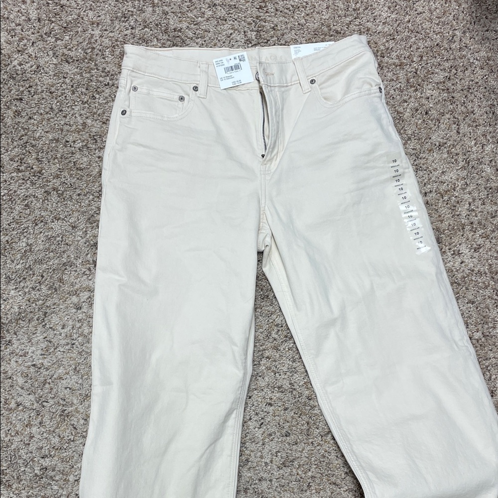 Women's American Eagle stovepipe stretch denim NWT size 10